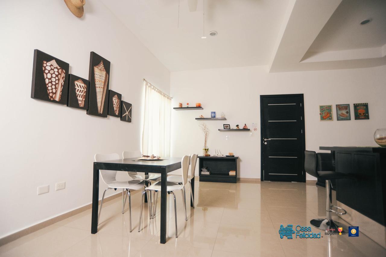 Casa Felicidad Apartment Playa del Carmen Luaran gambar